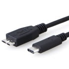 8Ware USB-C to Micro USB-B Cable 1m Type-C to Micro B Male to Male Black 10Gbps 8Ware USB-C to Micro USB-B Cable 1m Type-C to Micro B Male to Male Black 10Gbps